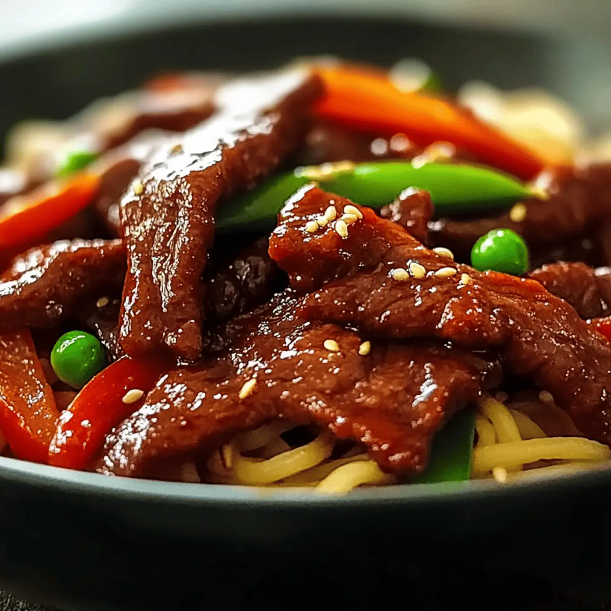Sticky Rainbow Beef: A Colorful, Quick Stir-Fry Marvel