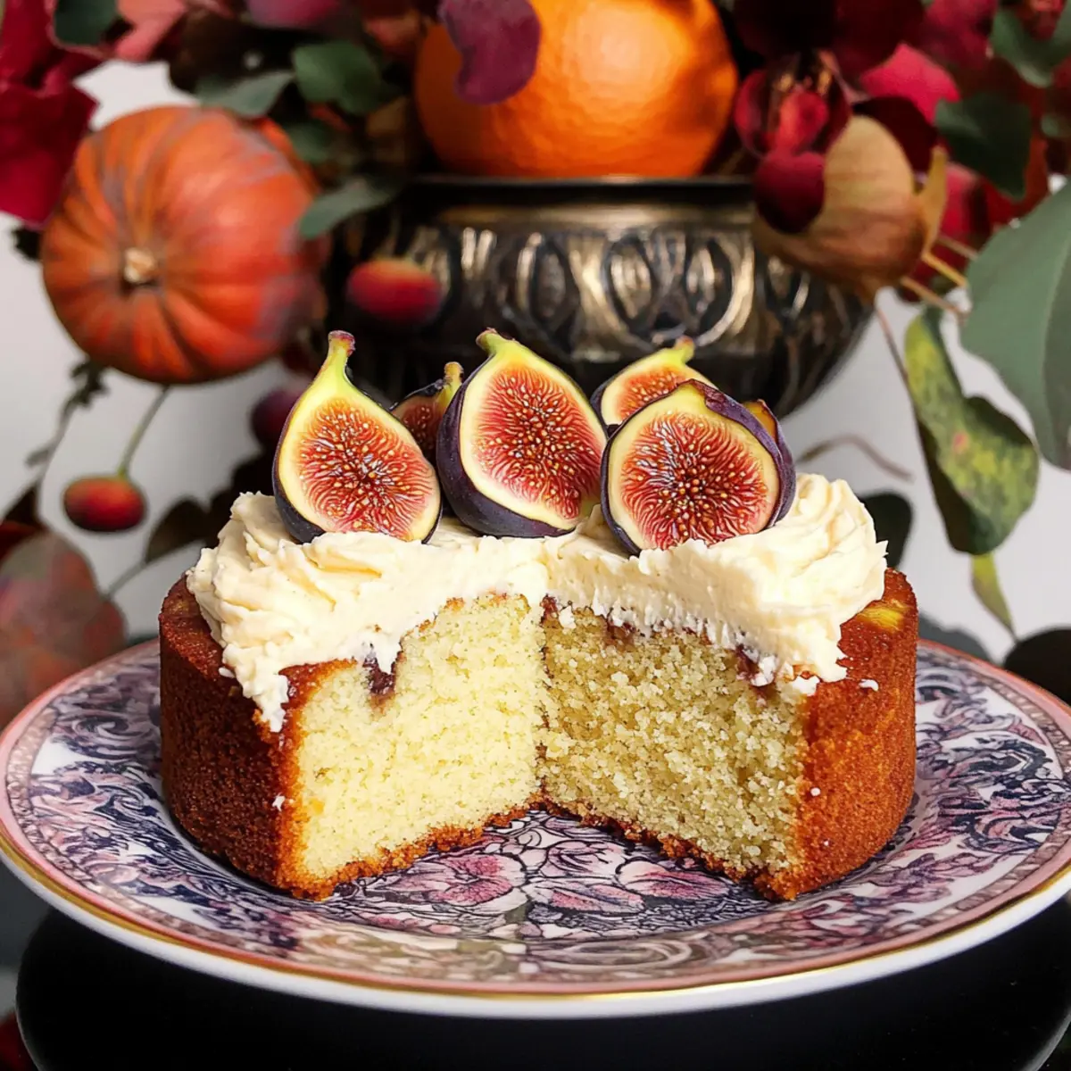 Delicious Orange Cardamom Fig Cake for Cozy Fall Nights