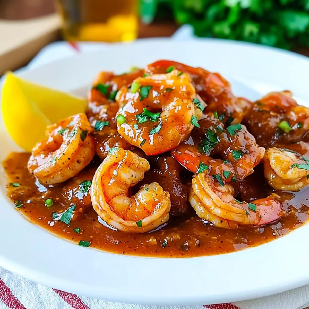 Savor New Orleans BBQ Shrimp in Spicy Buttery Goodness