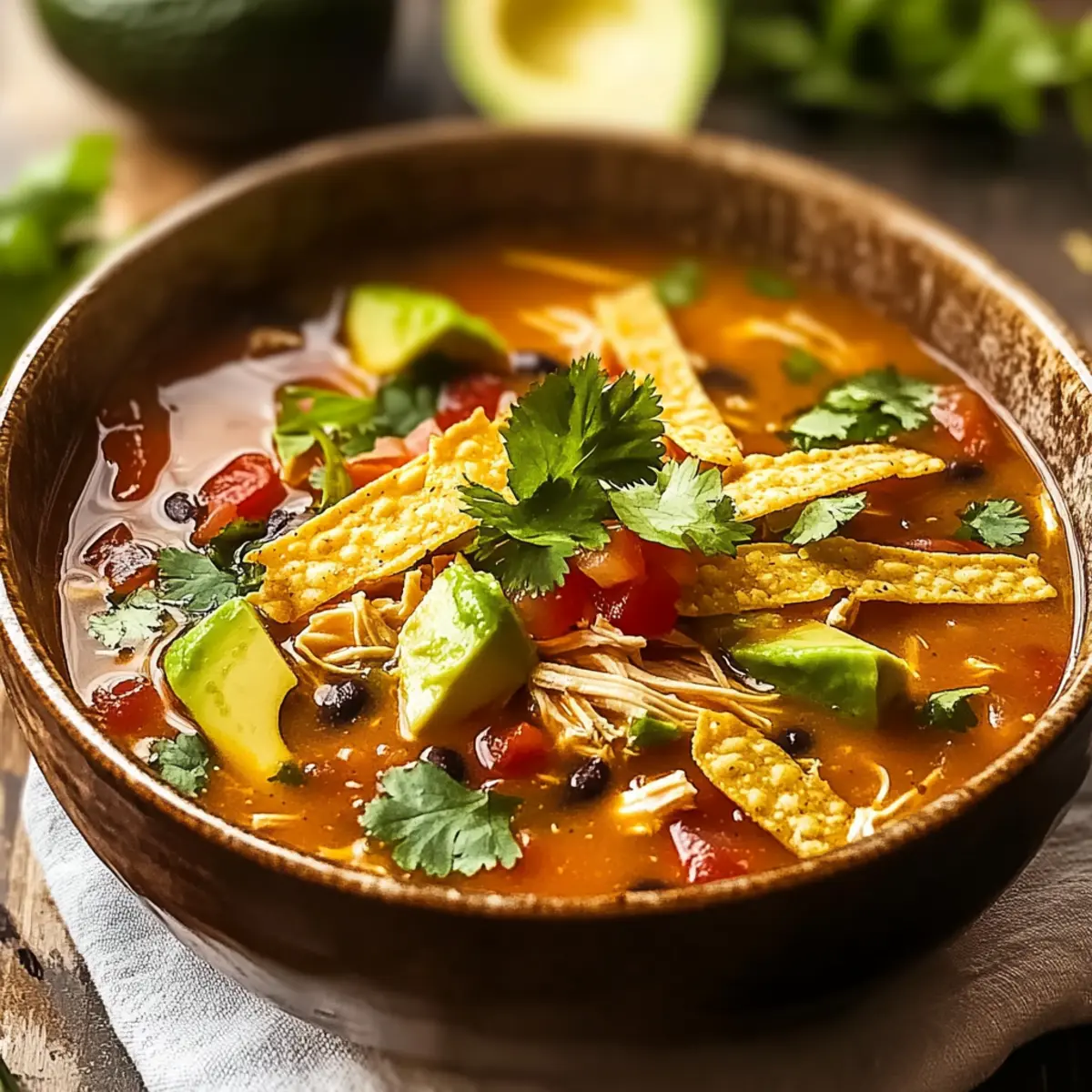 Cozy Chicken Tortilla Soup: Easy, Customizable Comfort Food
