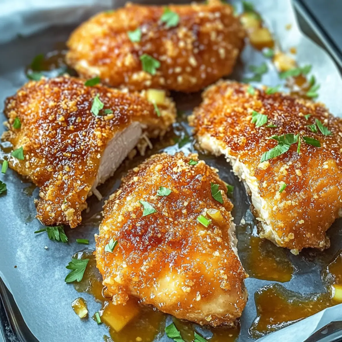 Crispy Baked Hot Honey Chicken: A Sweet-Spicy Delight!