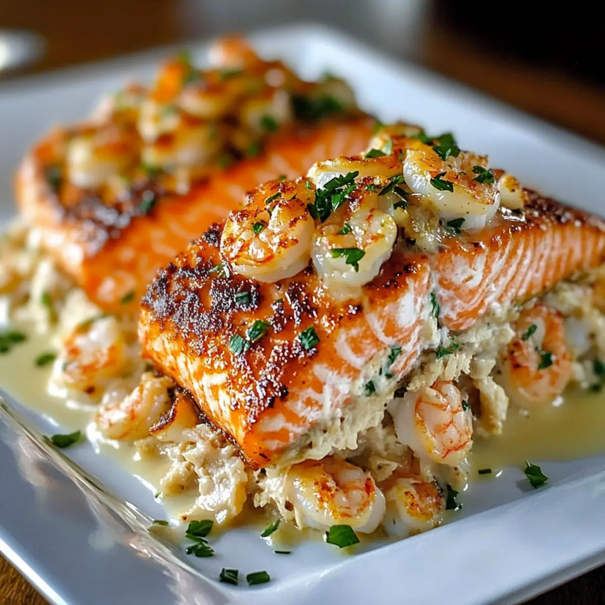 Crab Shrimp Stuffed Salmon: A Deliciously Elegant Dinner