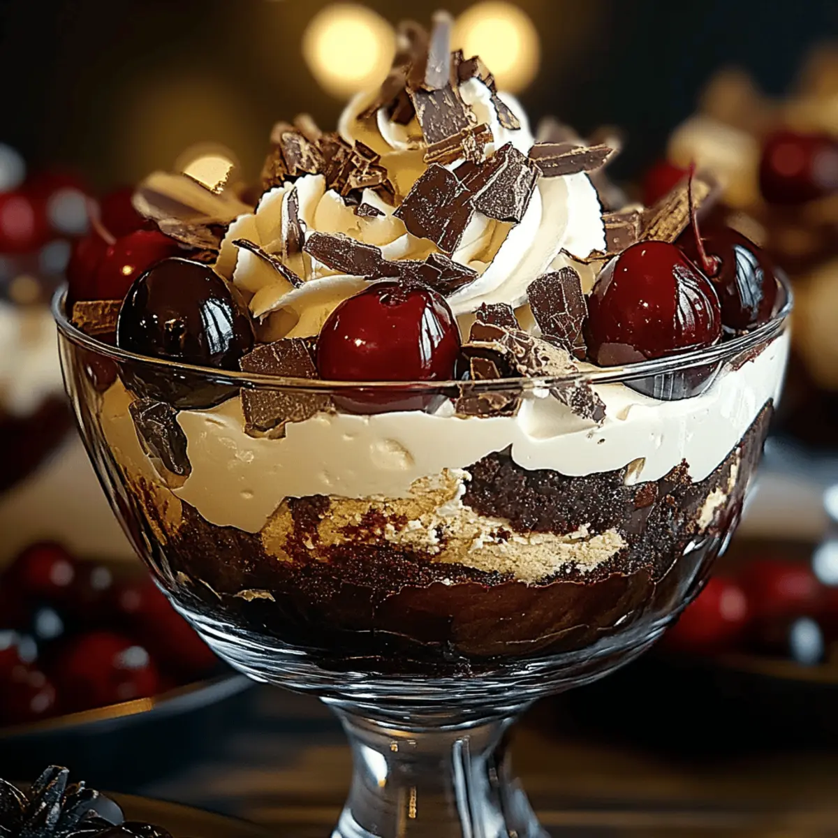 Irresistible Black Forest Trifle for Christmas Fun