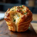 Cheesy Garlic Cruffin Recipe
