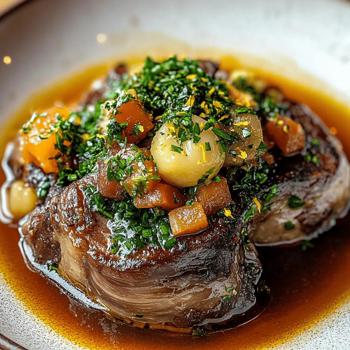 Osso Buco with Gremolata