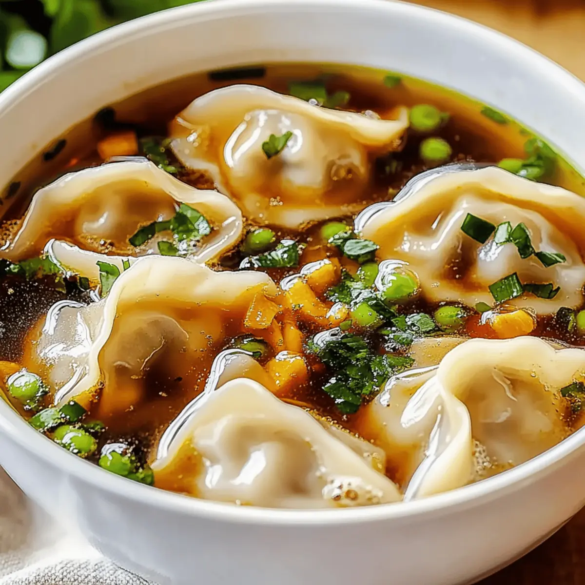 Cozy Potsticker Soup: Your New Comfort Food Favorite