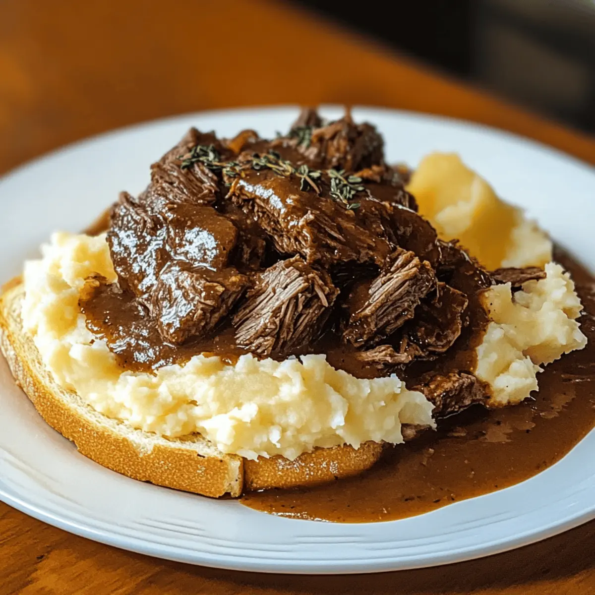 Hearty Slow Cooker Beef Manhattan That Melts in Your Mouth