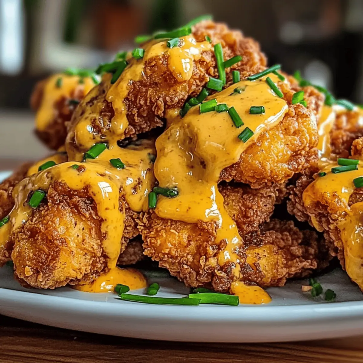 Ultimate Crispy Fried Chicken with Creamy Sauce Magic