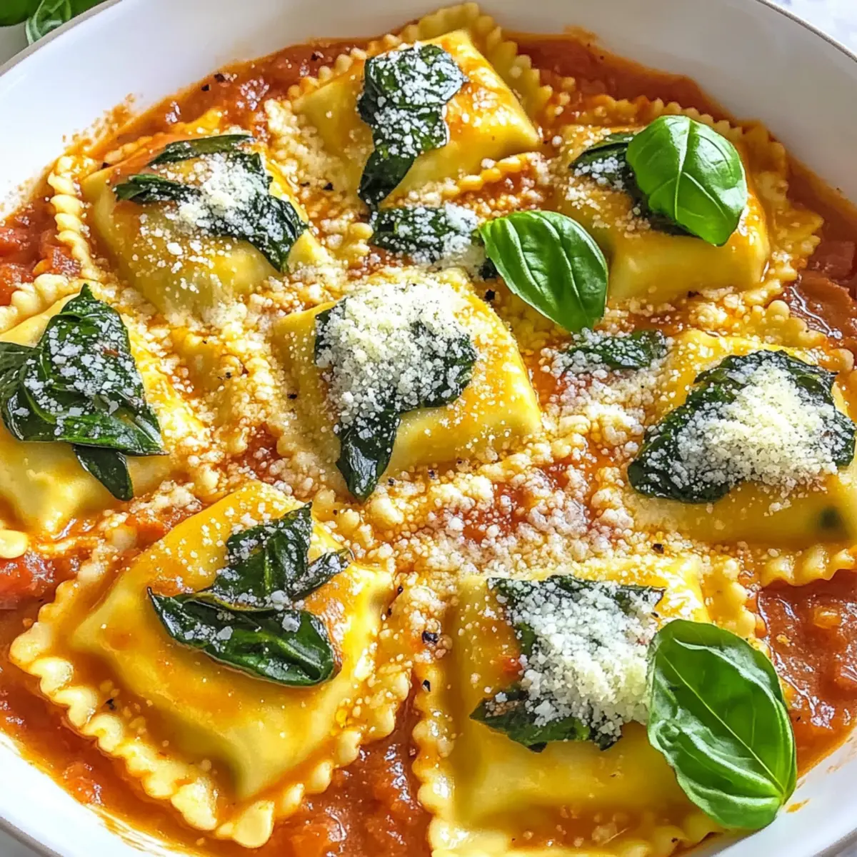 Creamy Tomato Spinach Ravioli for a Cozy, Flavorful Dinner