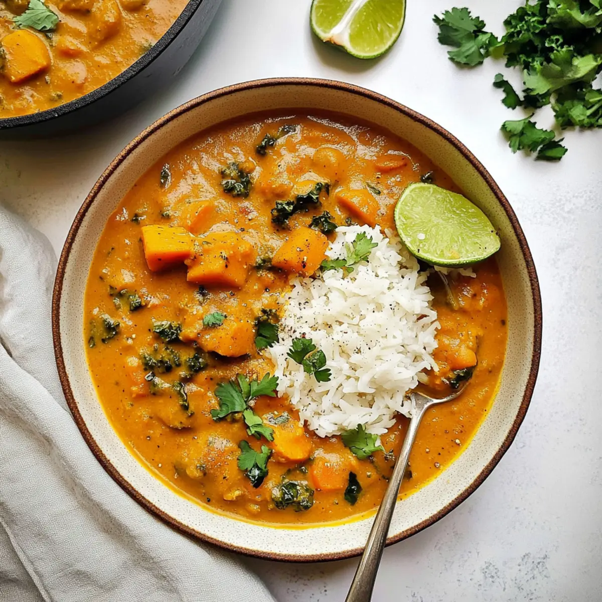 Creamy Indian Pumpkin Curry One Pot Recipe for Cozy Nights