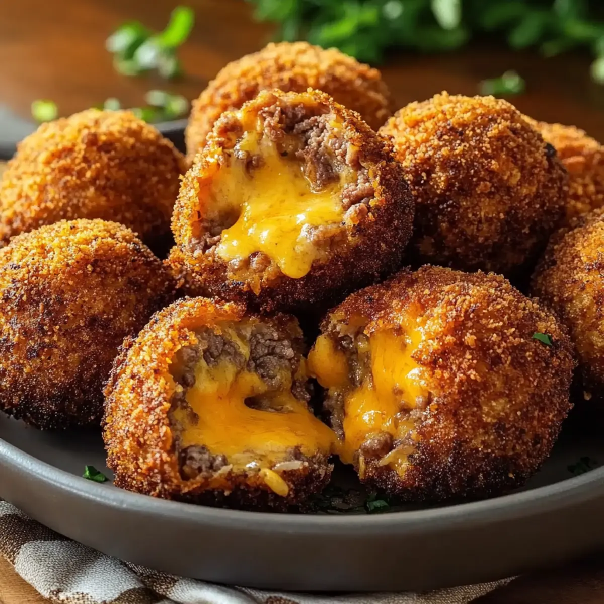 Crispy Beef & Cheese Potato Balls That Will Wow Your Guests