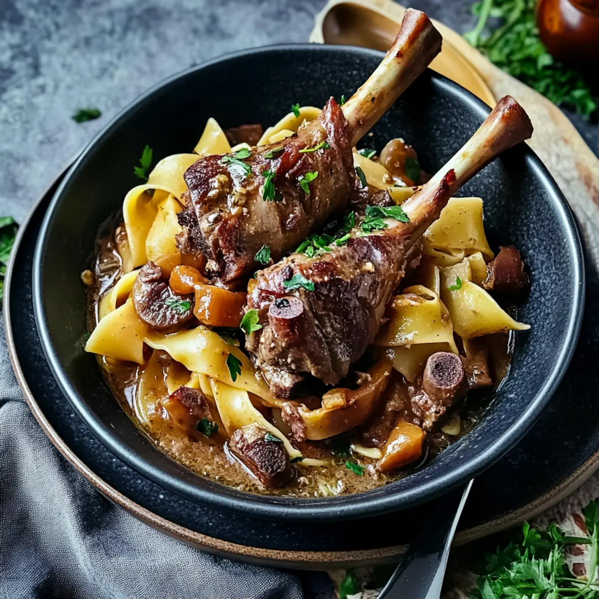 Irresistible Lamb Shank Stroganoff for Cozy Nights In