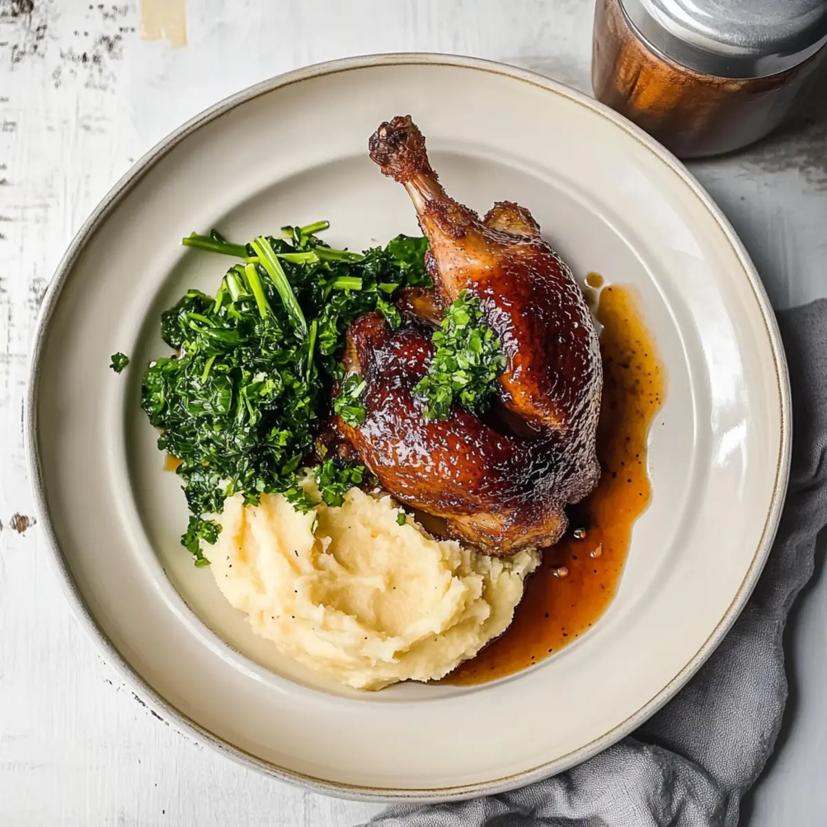 Air Fried Smokey Citrus Duck for an Elegant Dinner Night