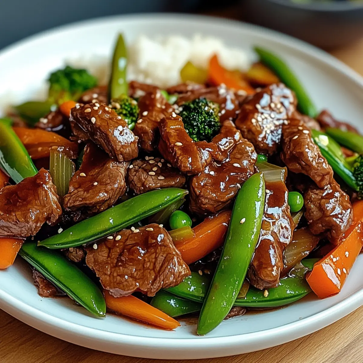 Savory Asian Sweet Ginger Beef Stir Fry for Weeknight Delights