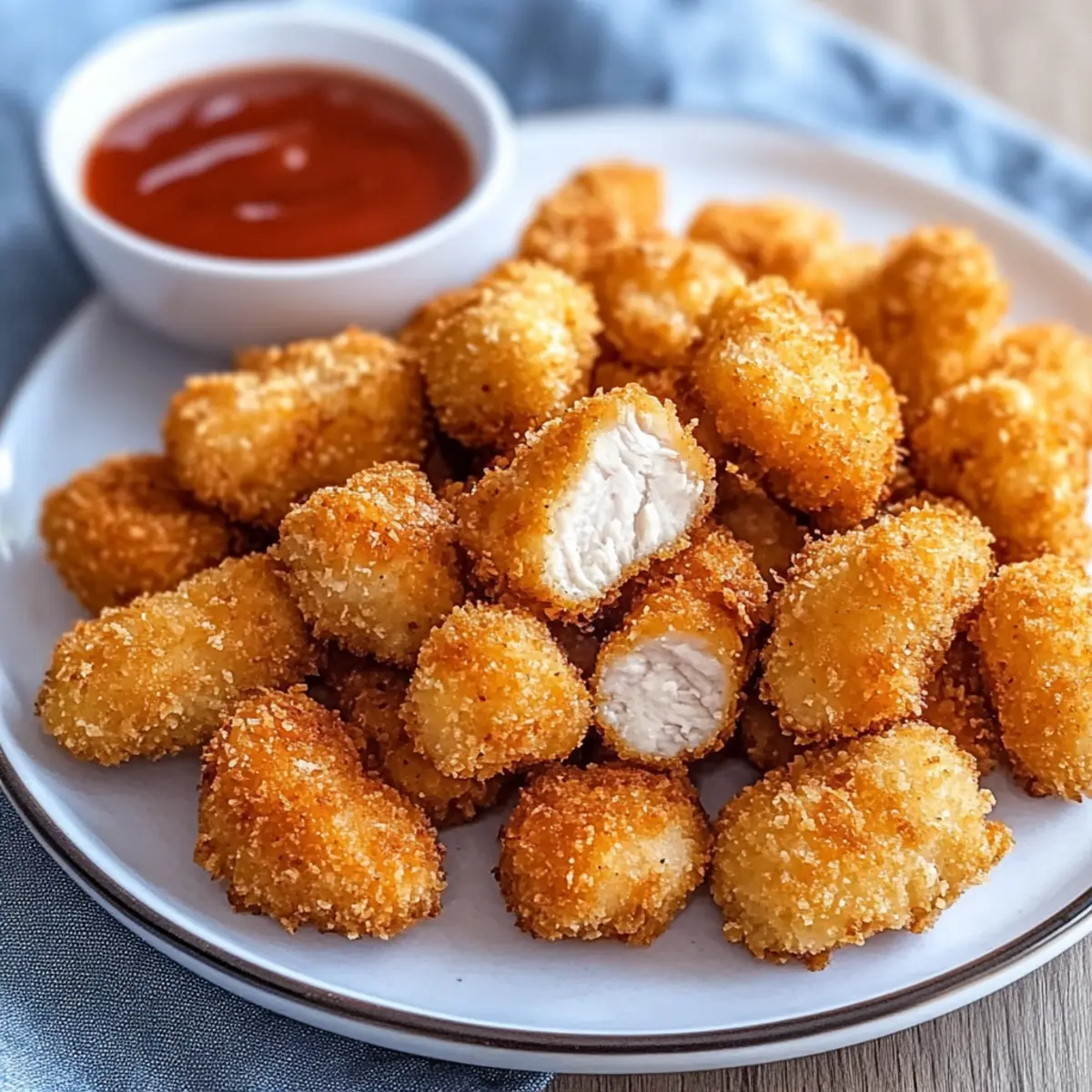 Crispy Air Fryer Chicken Nuggets in Just 30 Minutes!
