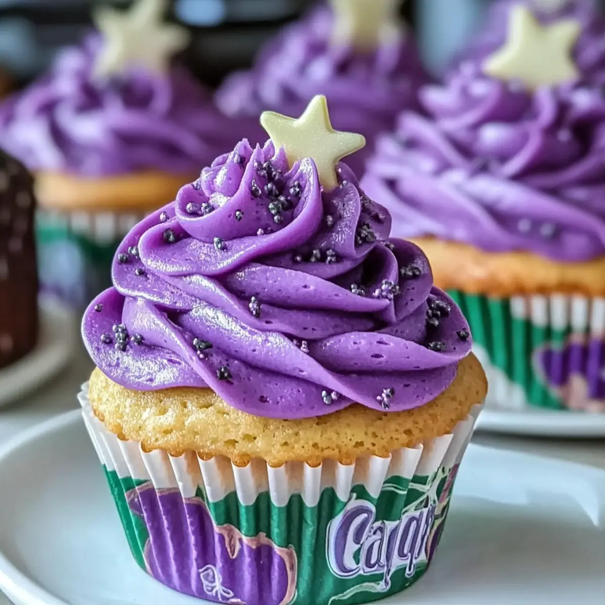Delicious Ube Cupcakes with Purple Frosting to Delight You